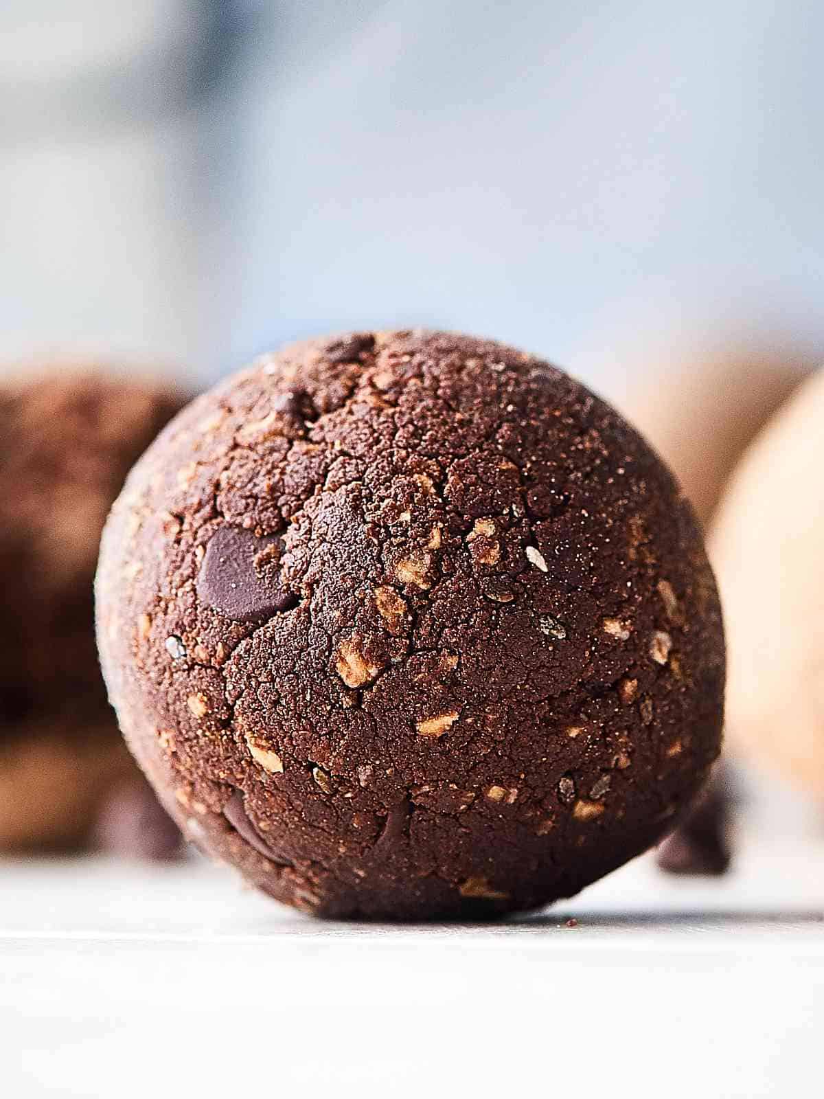 No Bake Protein Brownie Bites Recipe 5 Mins Prep, Vegan, Gluten Free