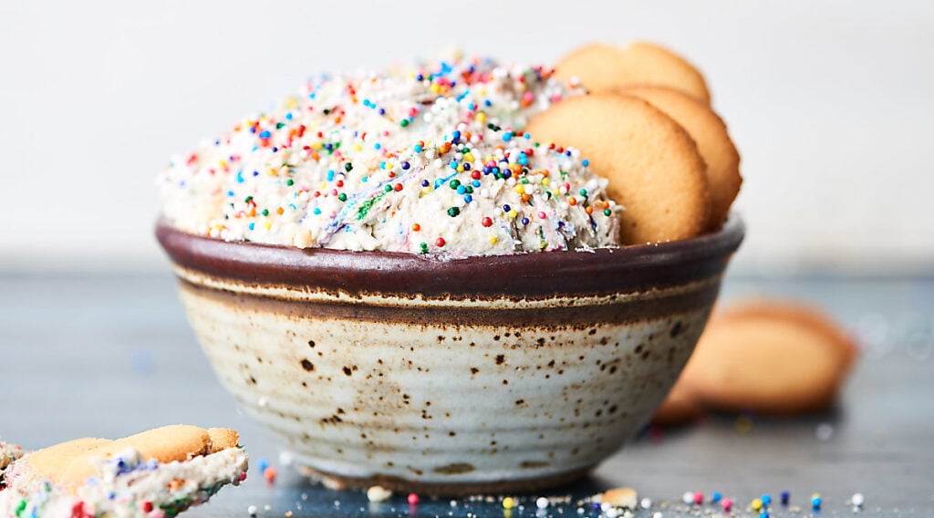 Funfetti Cake Batter Dip Recipe Made Without Cake Mix!