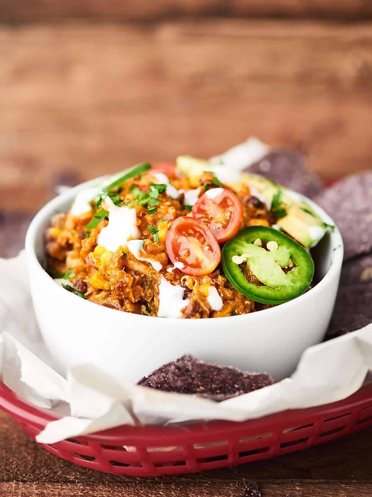 Slow Cooker Enchilada Quinoa Recipe Gluten Free Healthy Dinner