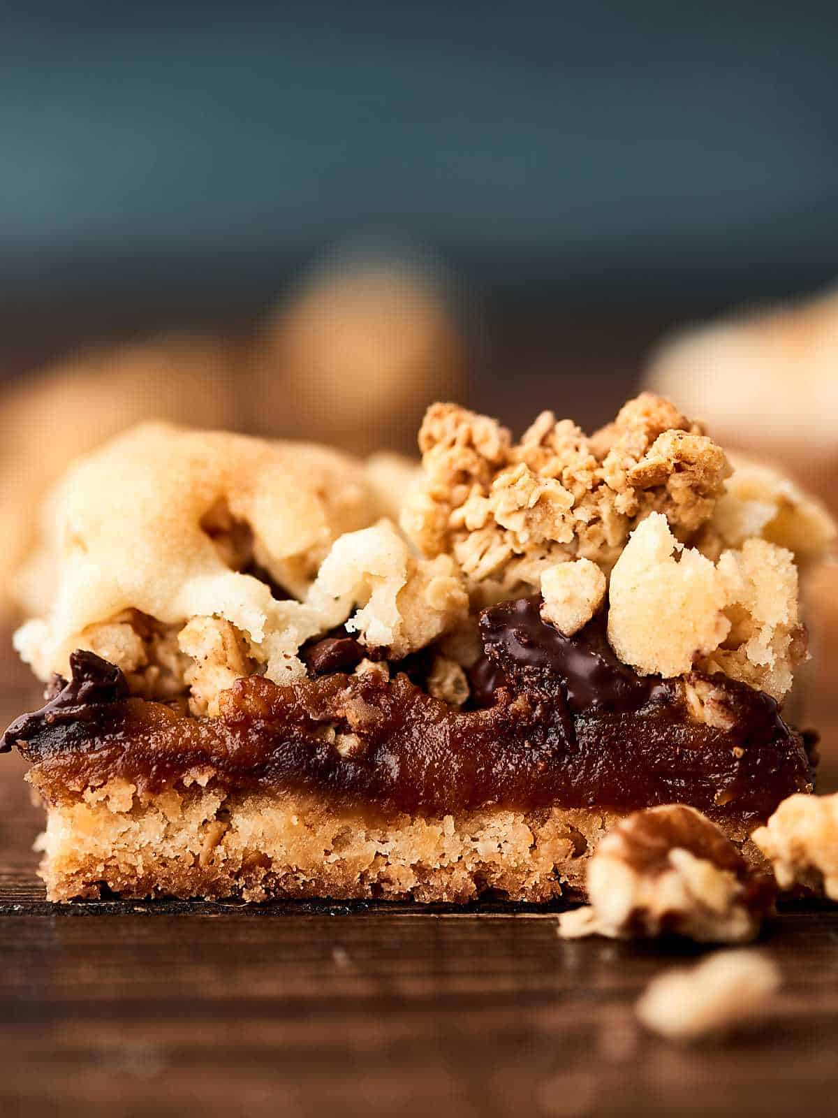 Granola Cookie Bars Recipe Sugar Cookie w/ Peanut Butter Caramel