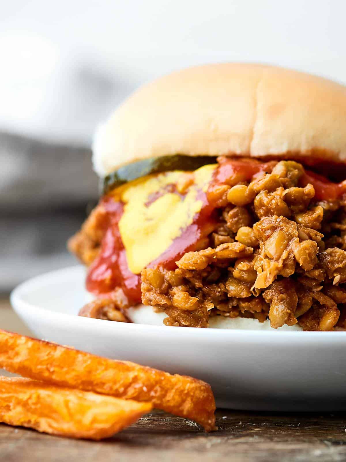 Instant Pot Lentil Sloppy Joes Recipe Vegan, Gluten Free