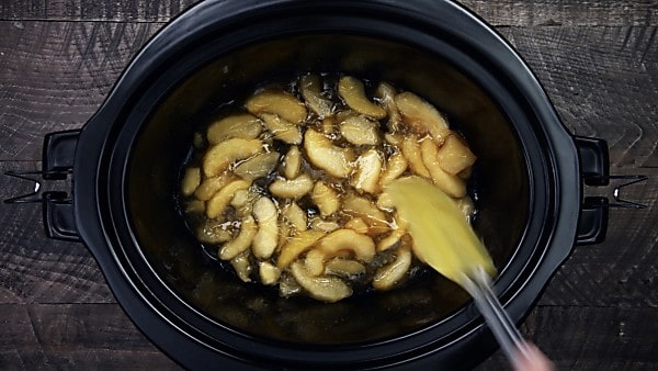 apple pie filling in crockpot