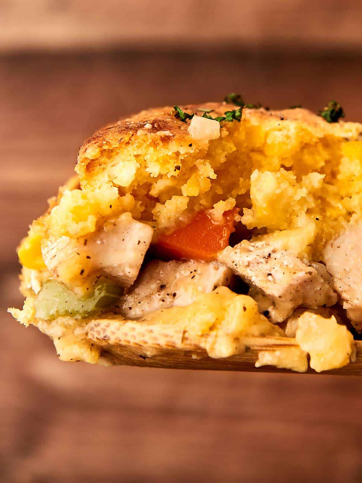 Leftover Turkey Cornbread Casserole Recipe - Thanksgiving Leftovers