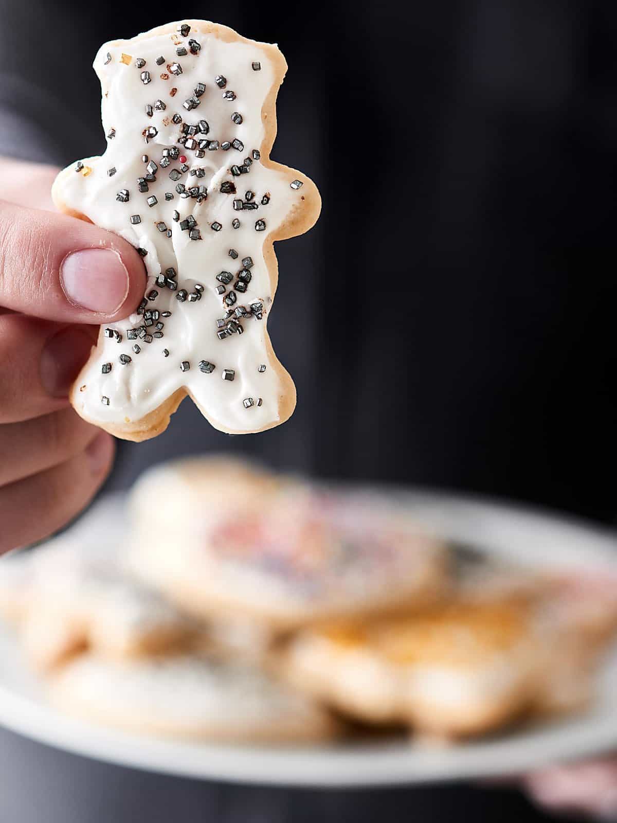 Cut Out Sugar Cookies with Cream Cheese Frosting a Holiday Favorite!