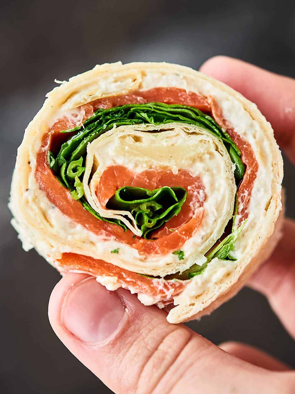 Smoked Salmon Pinwheels Recipe 10 Minute No Cook Holiday Appetizer