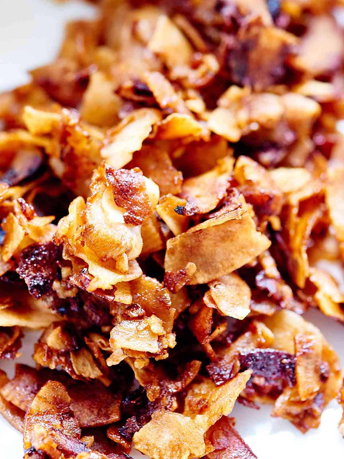 Easy Coconut Bacon Recipe Vegan, Gluten Free, & Ready in 15 Minutes!