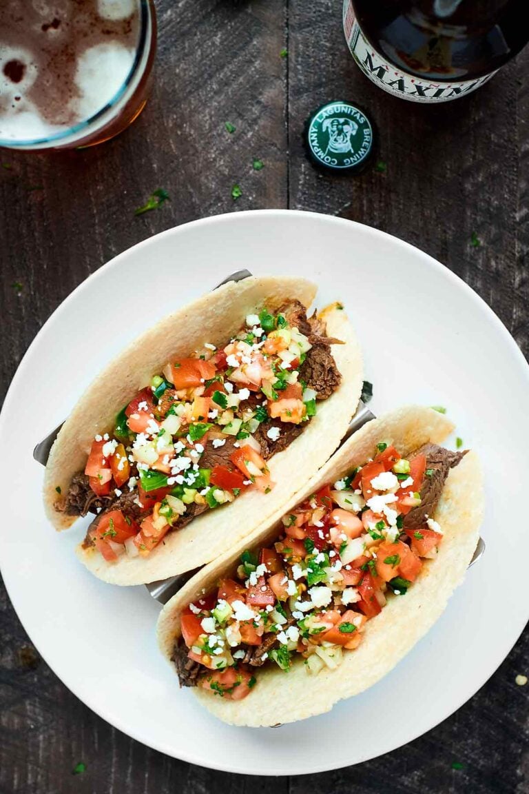 Slow Cooker Carne Asada Recipe 10 Minute Prep!