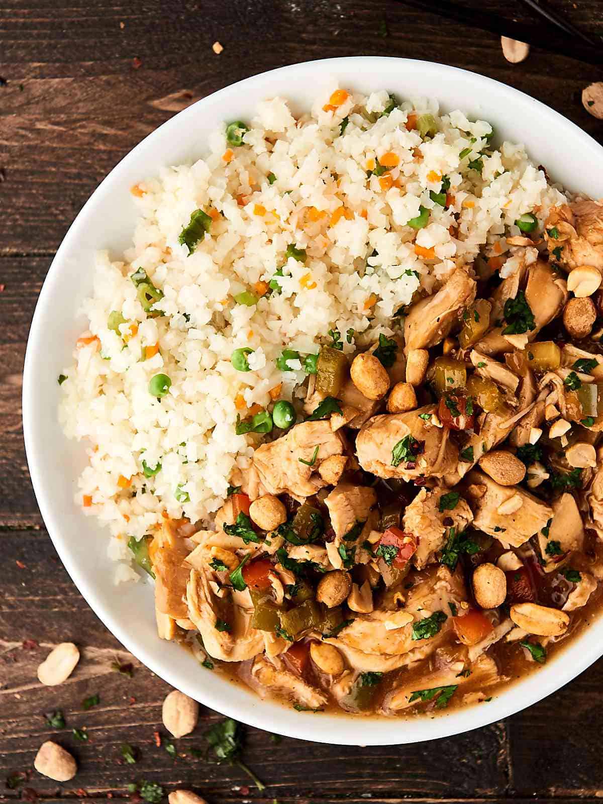 Slow Cooker Kung Pao Chicken Recipe Easy & Healthy 15Minute Prep!