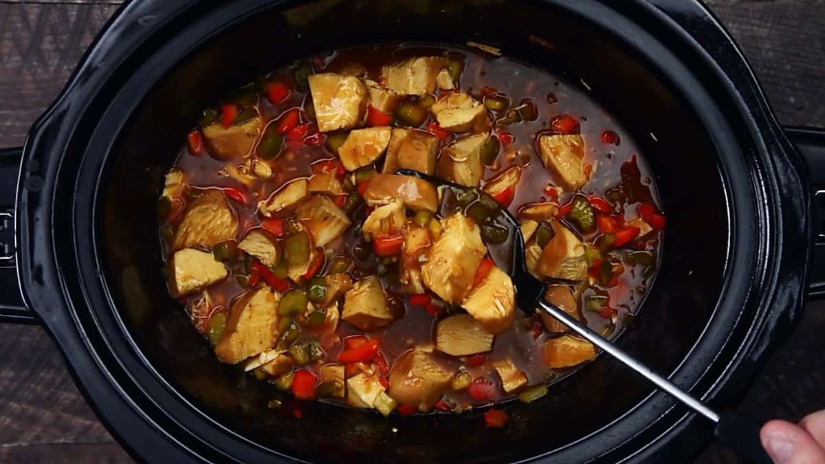 Slow Cooker Kung Pao Chicken Recipe Easy & Healthy 15Minute Prep!