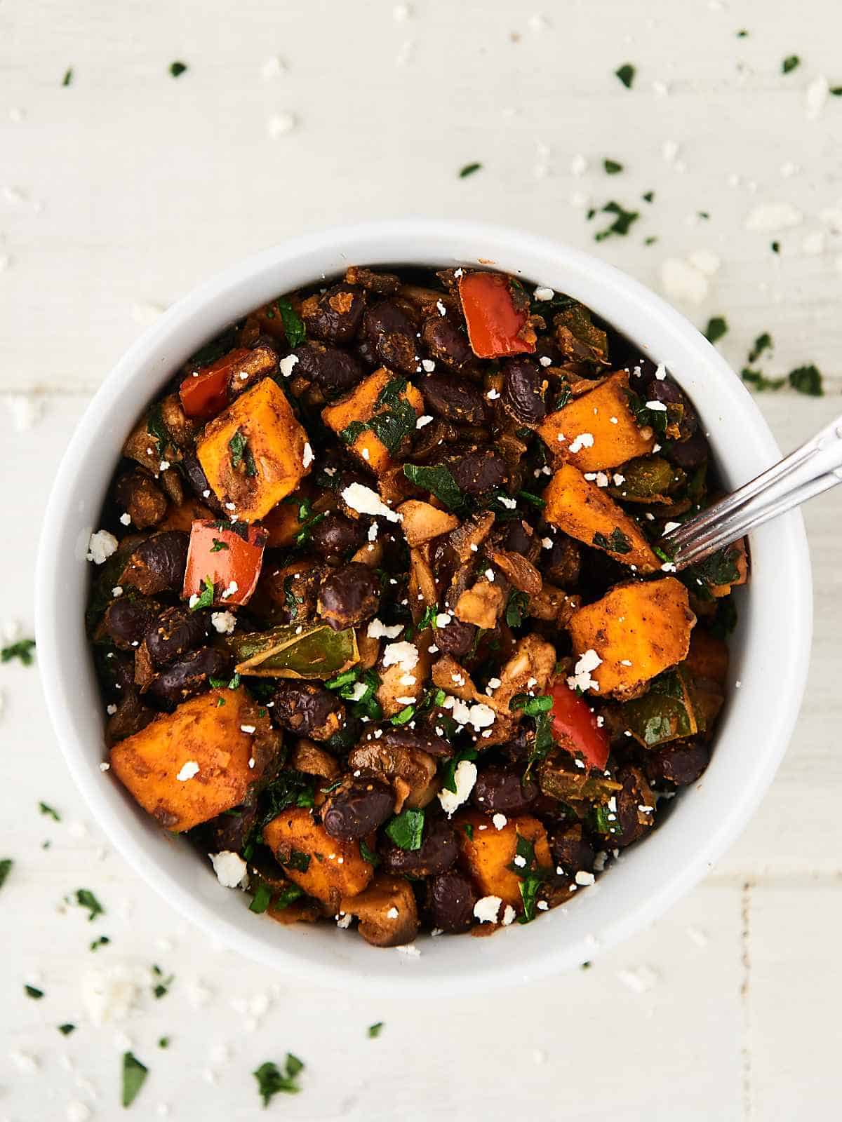 Breakfast Burrito Bowl Recipe Healthy Gluten Free Vegetarian Meal Prep