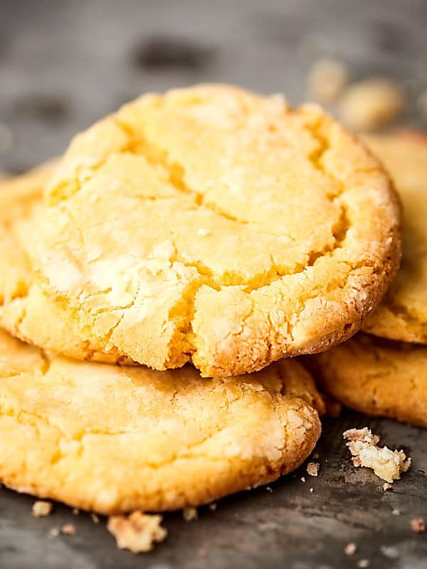 cookie-uri de lamaie încreți stivuite 
