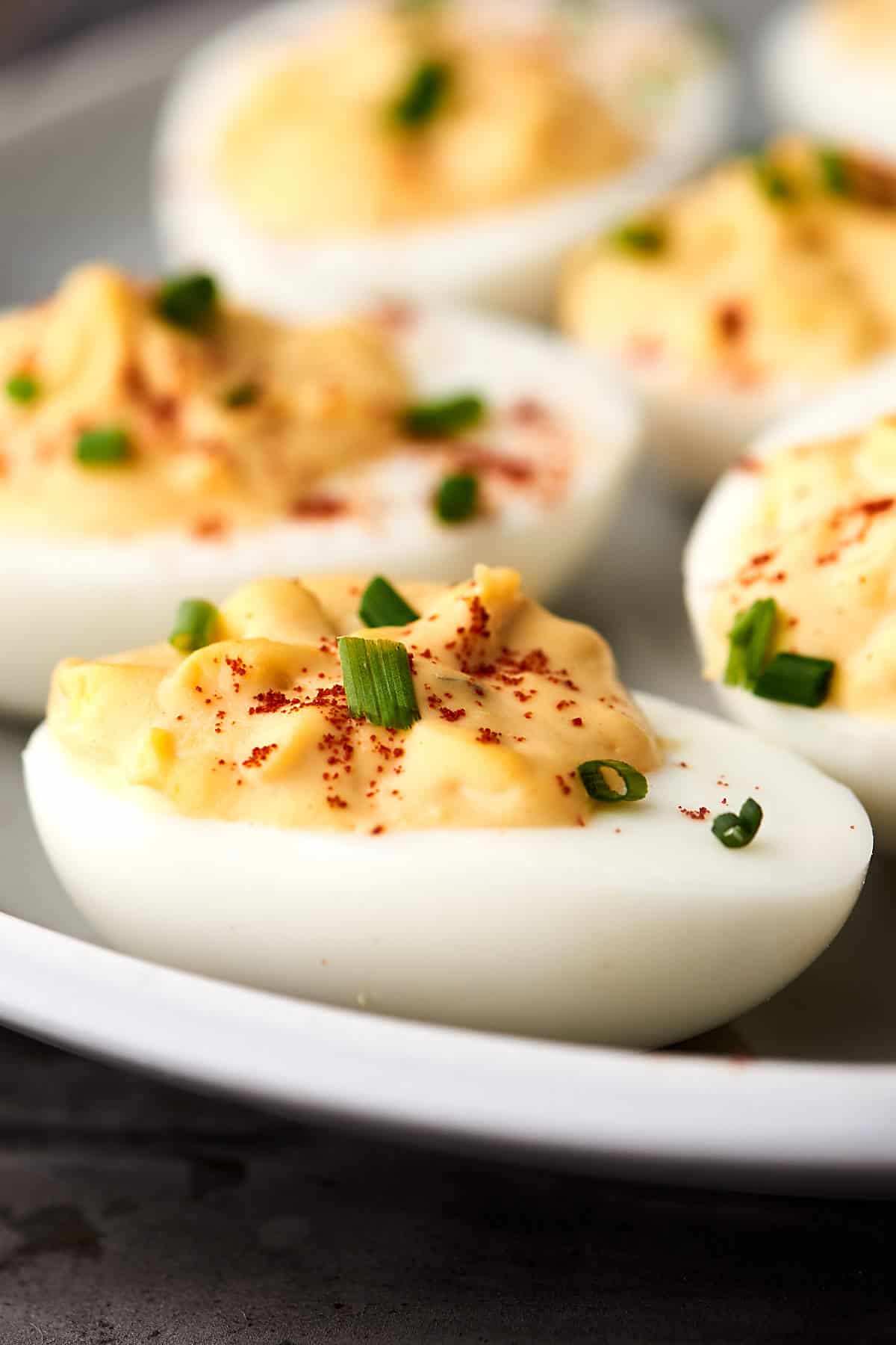 Easy Deviled Eggs Recipe - w/ Trick for Perfect Hard Boiled Eggs