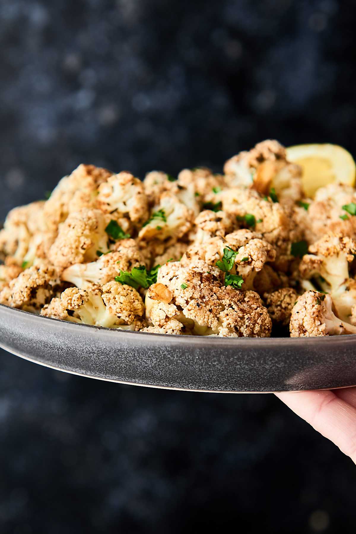 Mediterranean Roasted Cauliflower Recipe Vegan, Gluten Free, Quick!