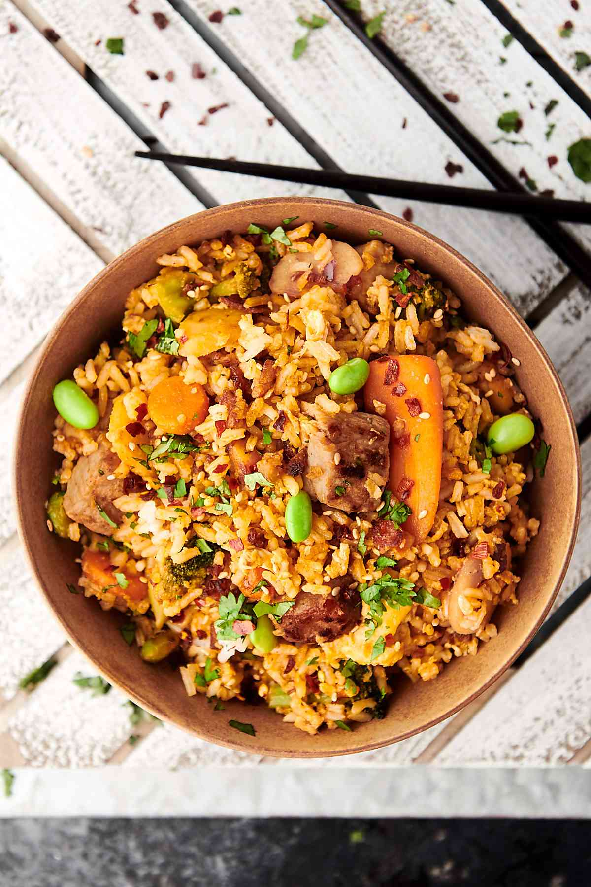 Pork Fried Rice Recipe OnePot, 30Minute Dinner!