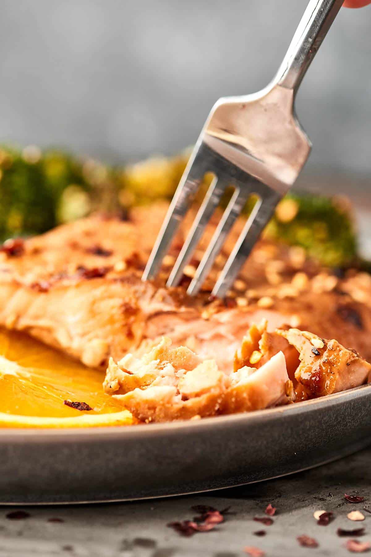 Sheet Pan Asian Salmon and Broccoli Recipe - Healthy, 10 Minute Prep!