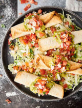 This Crockpot Salsa Chicken has only 5 ingredients: chicken breasts, salsa, Tabasco Chipotle, taco seasoning, and water! Quick. Easy. Healthy. Delicious! Less than 200 calories per serving. showmetheyummy.com #crockpot #salsa #chicken #healthy