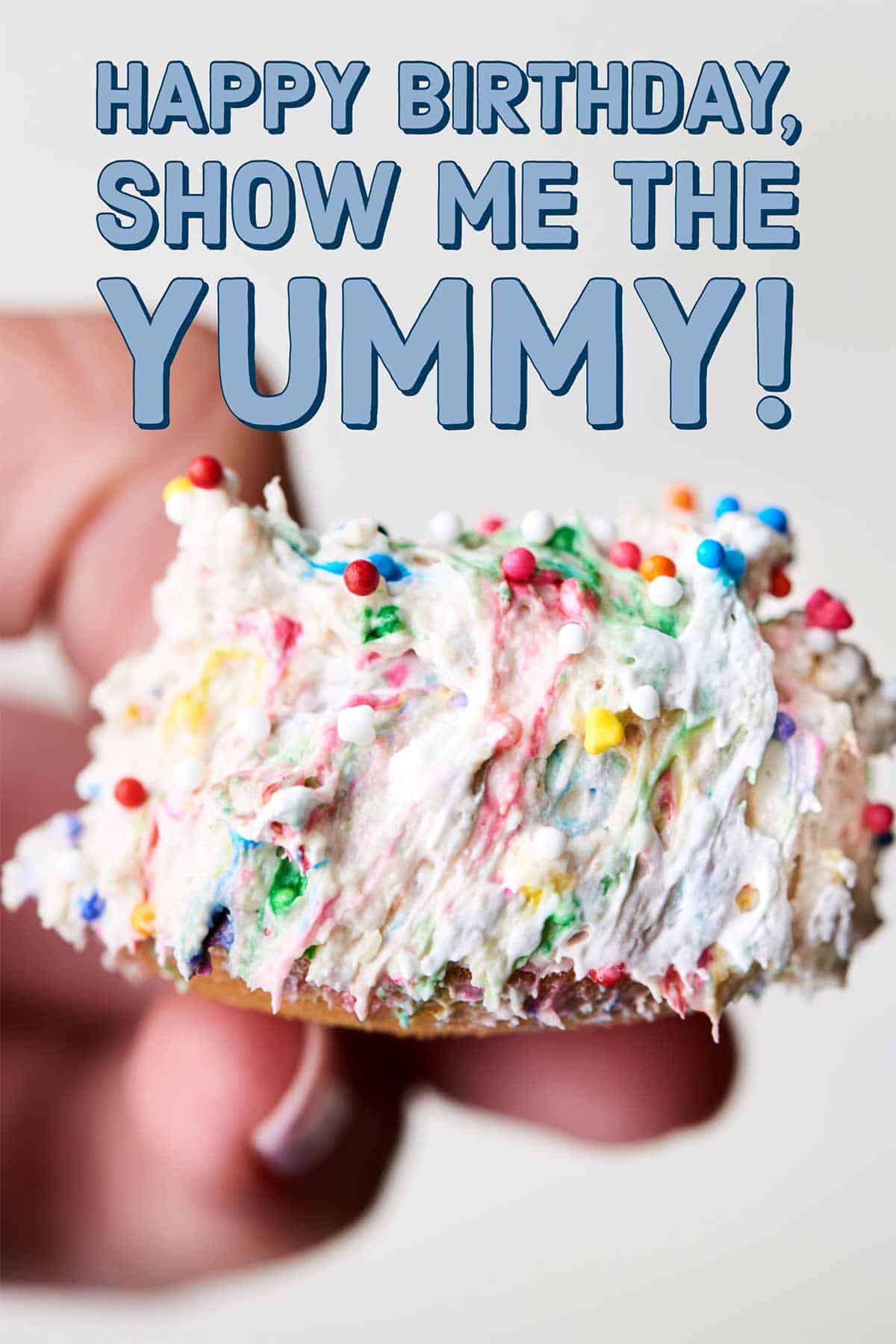 happy 4th birthday, show me the yummy!
