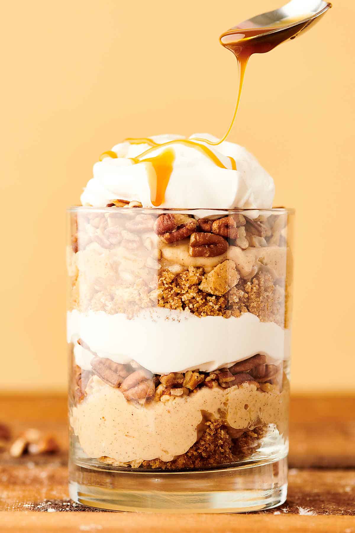 Caramel Apple Cheesecake Parfaits Recipe No Bake Cheesecake Filling