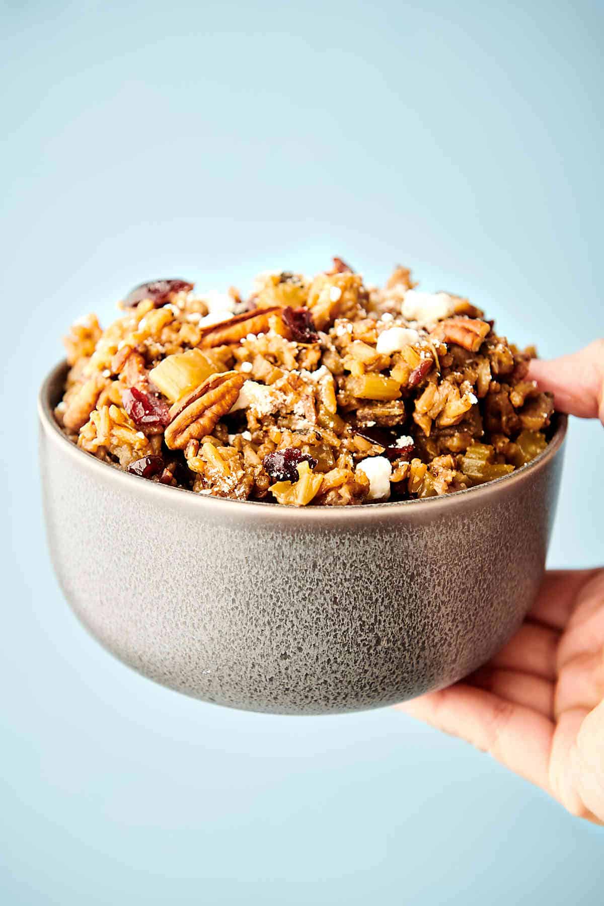 Instant Pot Wild Rice Stuffing Recipe Show Me the Yummy