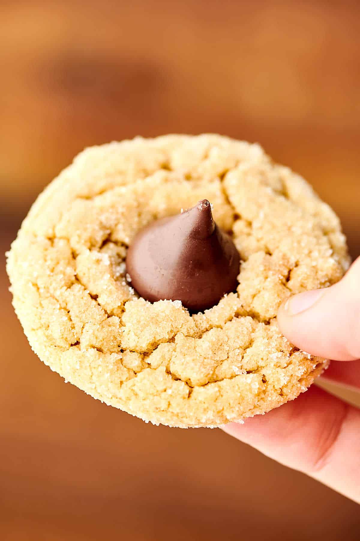 easy-peanut-butter-blossoms-recipe-with-milk-chocolate-kisses-or-stars