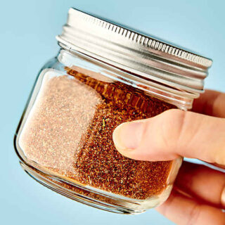 This Homemade Taco Seasoning Recipes comes together in 5 minutes and is loaded with chili powder, cumin, salt, pepper, garlic powder, onion powder, smoked paprika, cayenne, and oregano! Vegan. Gluten Free. Customizable! Lasts Years. showmetheyummy.com #taco #tacoseasoning #homemade #diy #vegan #glutenfree