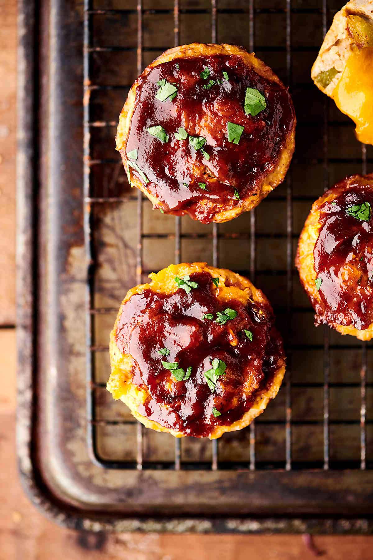 BBQ Cheddar Turkey Meatloaf Muffin Cups Recipe GlutenFree, Healthy