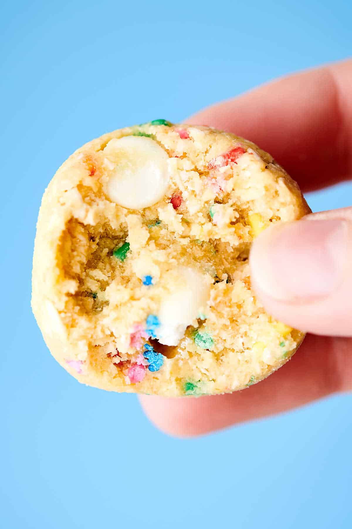 Funfetti Edible Cookie Dough Recipe - Can Be Eaten Raw! Gluten Free.
