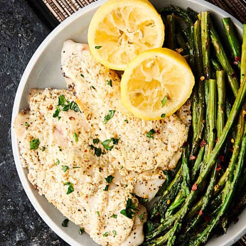 Parmesan Crusted Tilapia Easy, Healthy Dinner!