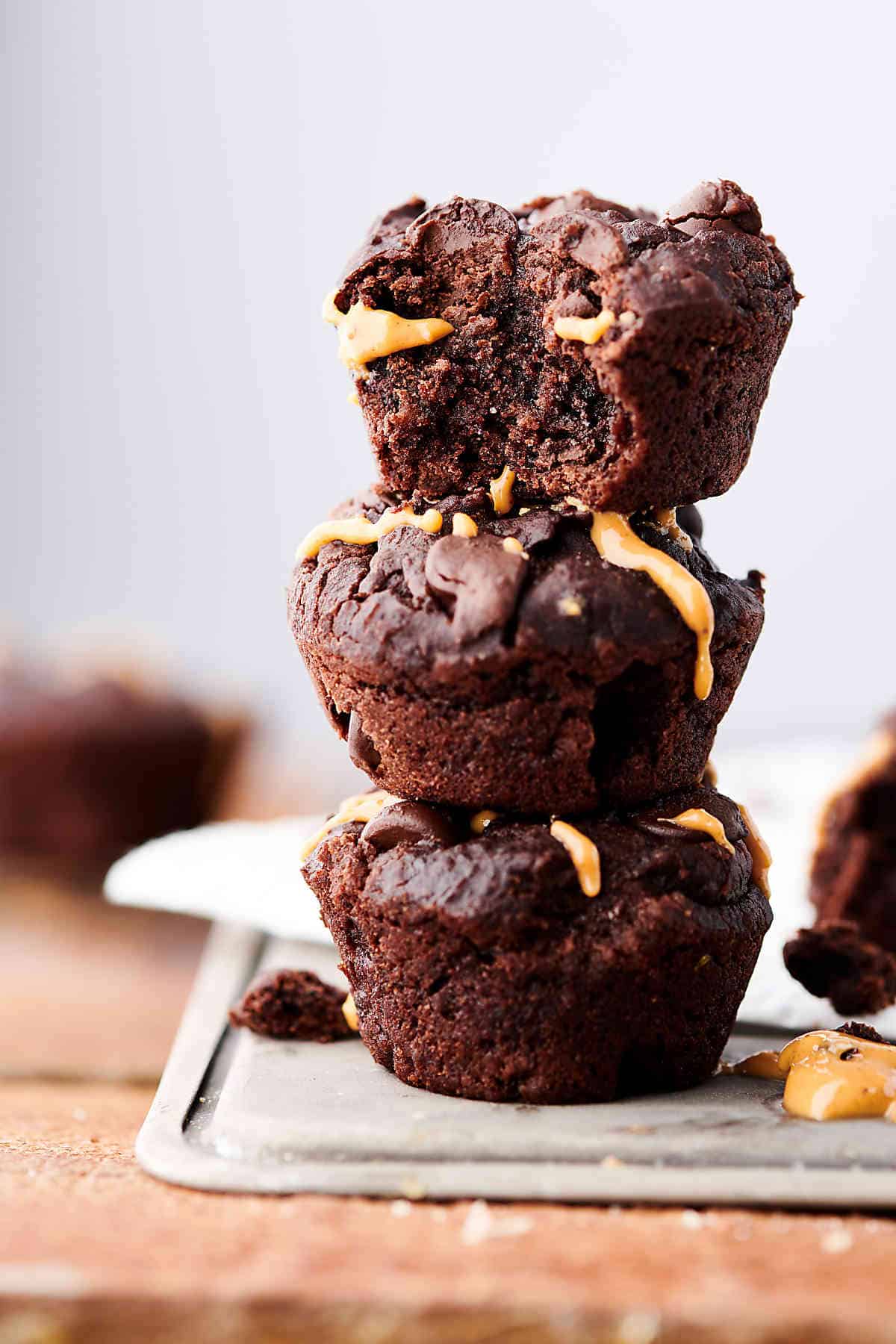 Peanut Butter Banana Black Bean Brownies Recipe Only 125 Calories!