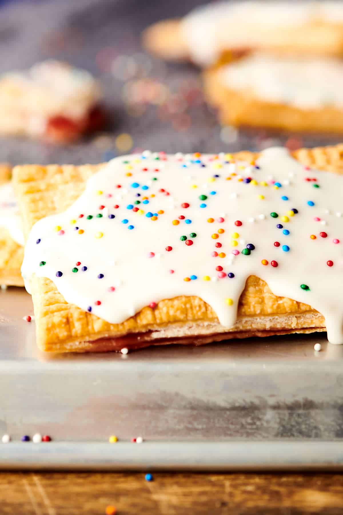 Air Fryer Strawberry Pop Tarts Recipe - w/ Pre-Made Pie Crust & Jam!