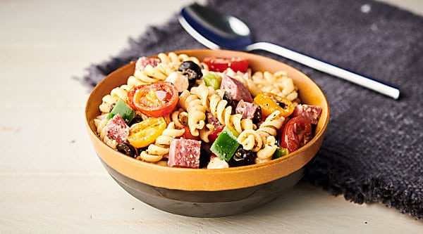 Italian pasta salad horizontal