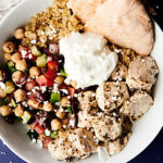 Healthy Greek Chicken Bowls horizontal
