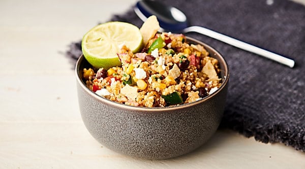 Easy Mexican Quinoa Salad horizontal
