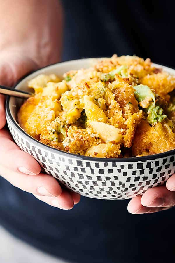 crock pot mac and cheese with chicken and broccoli