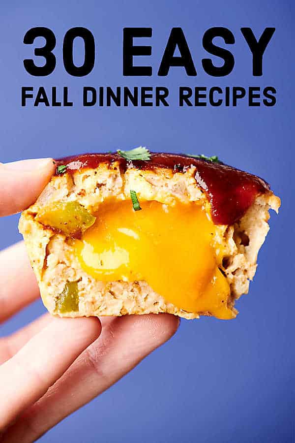 30 Easy Fall Dinner Recipes