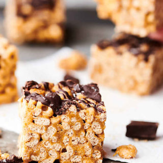 healthy peanut butter honey cheerio bars