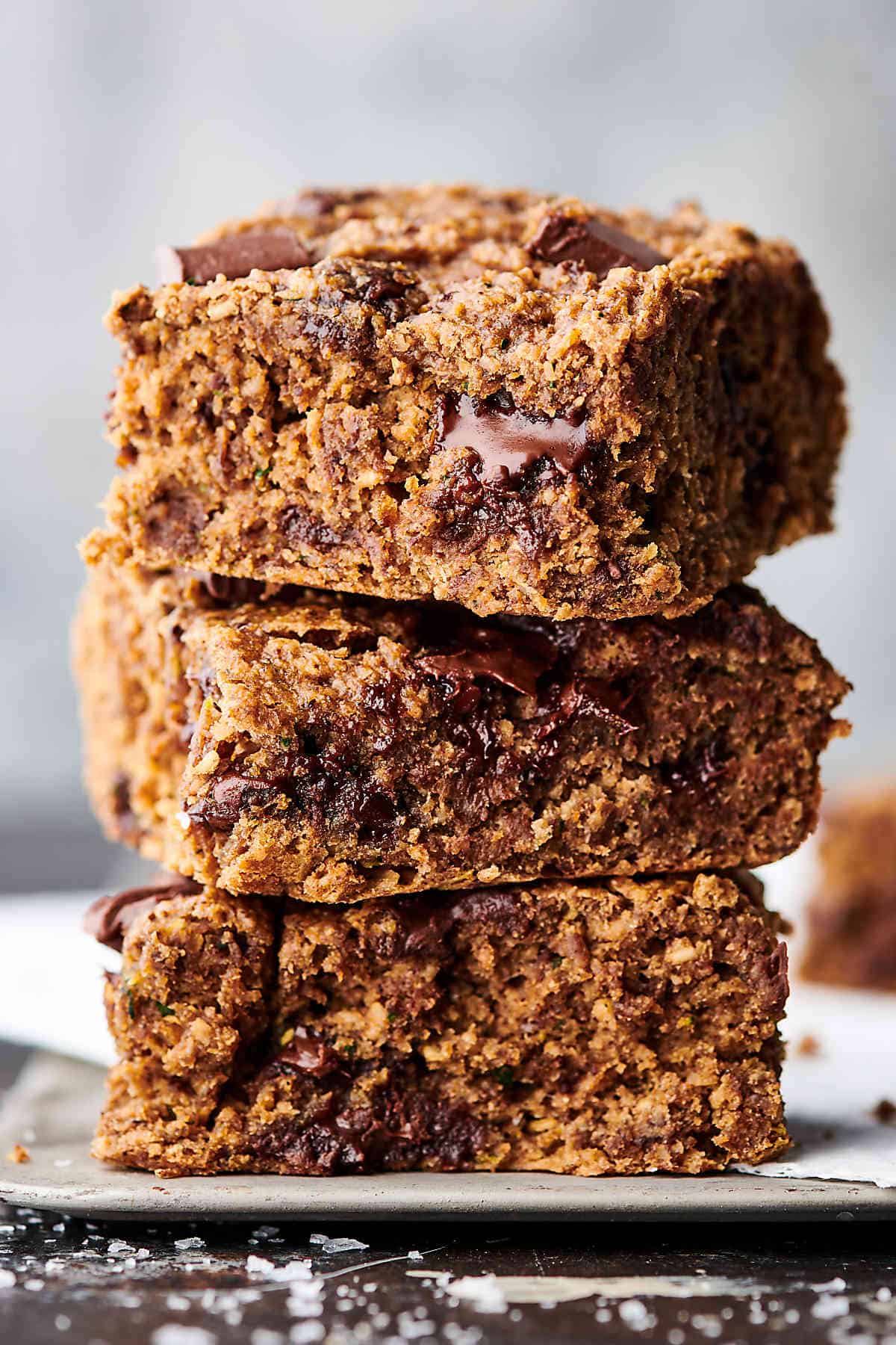 Healthy Zucchini Oat Bars Recipe No Sugar Added!