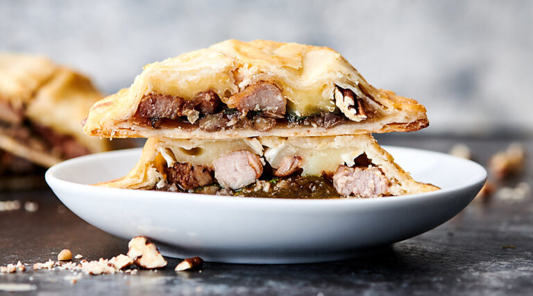 Pork, Brie, and Fig Hand Pies horizontal
