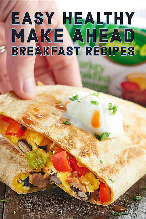 15 Easy Healthy Make Ahead Breakfast Recipes - Show Me the ...