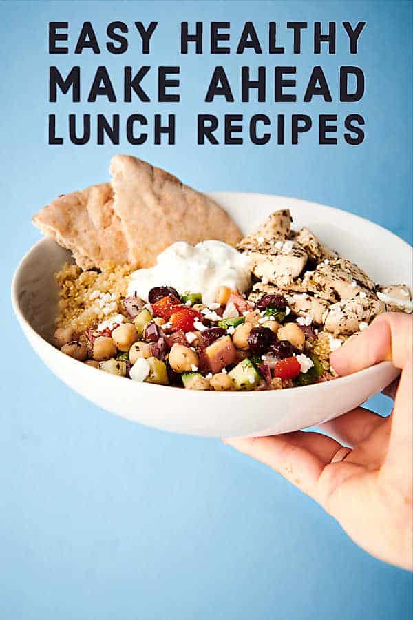 50+ Healthy Lunch Ideas - Ahead of Thyme