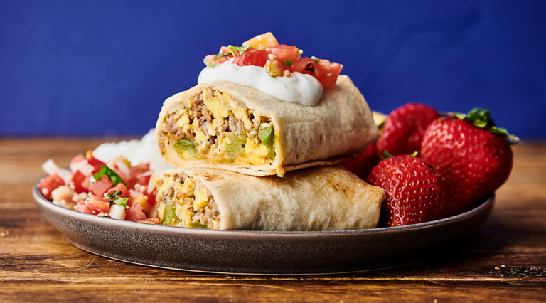 breakfast burritos horizontal