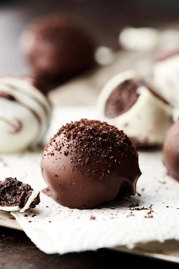 Oreo Balls Easy Oreo Truffles With Cream Cheese