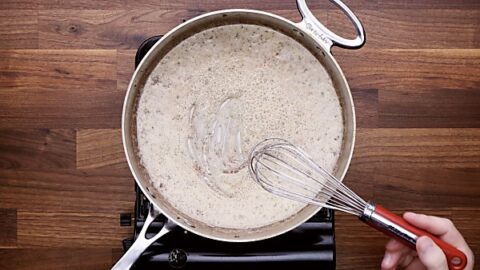 Easy Biscuits and Gravy - w/ Sausage Rosemary Gravy