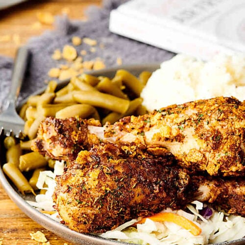 Air Fryer Chicken Piccata w/ Lemon Caper Sauce