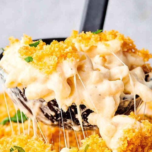 Baked Crab Mac and Cheese Recipe - One Pot Wonder!