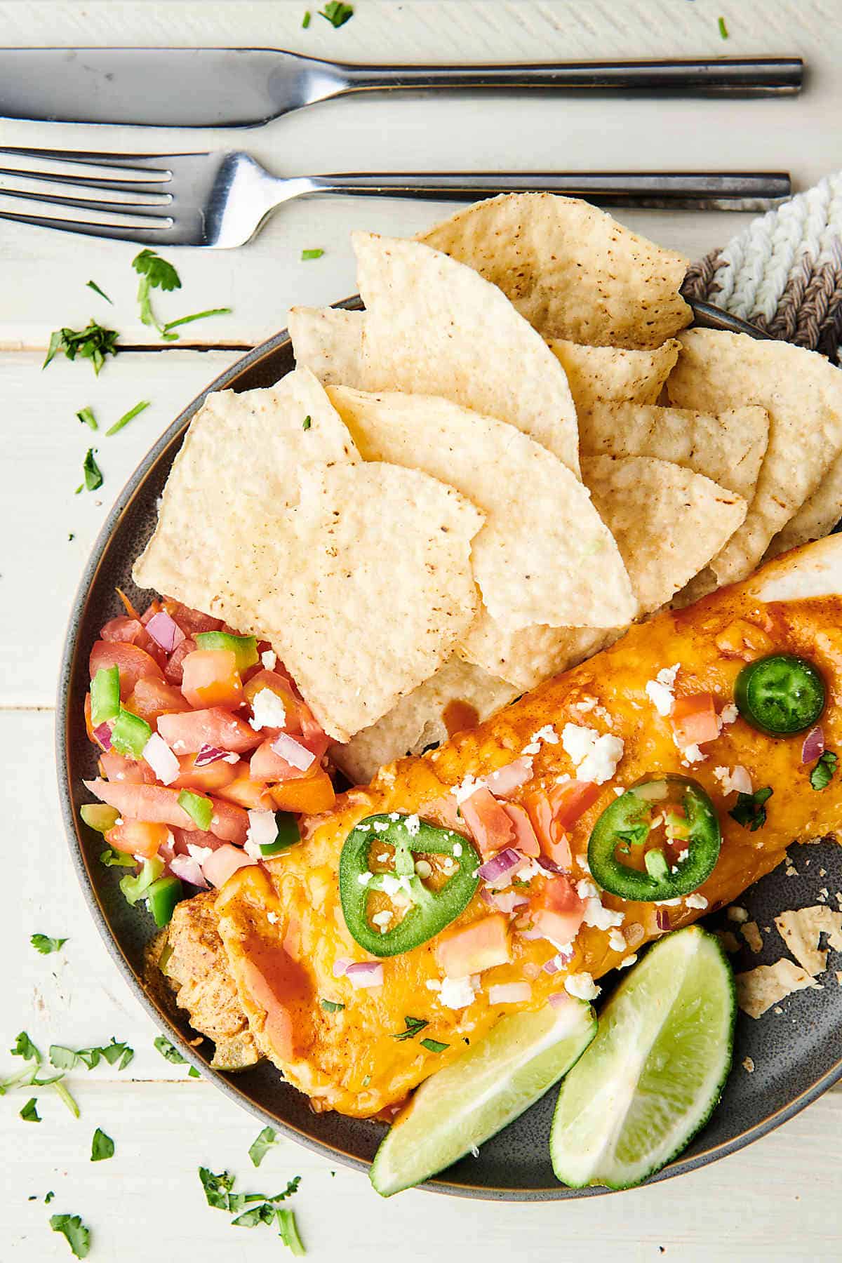 Chicken Enchiladas Quick & Easy Weeknight Dinner!