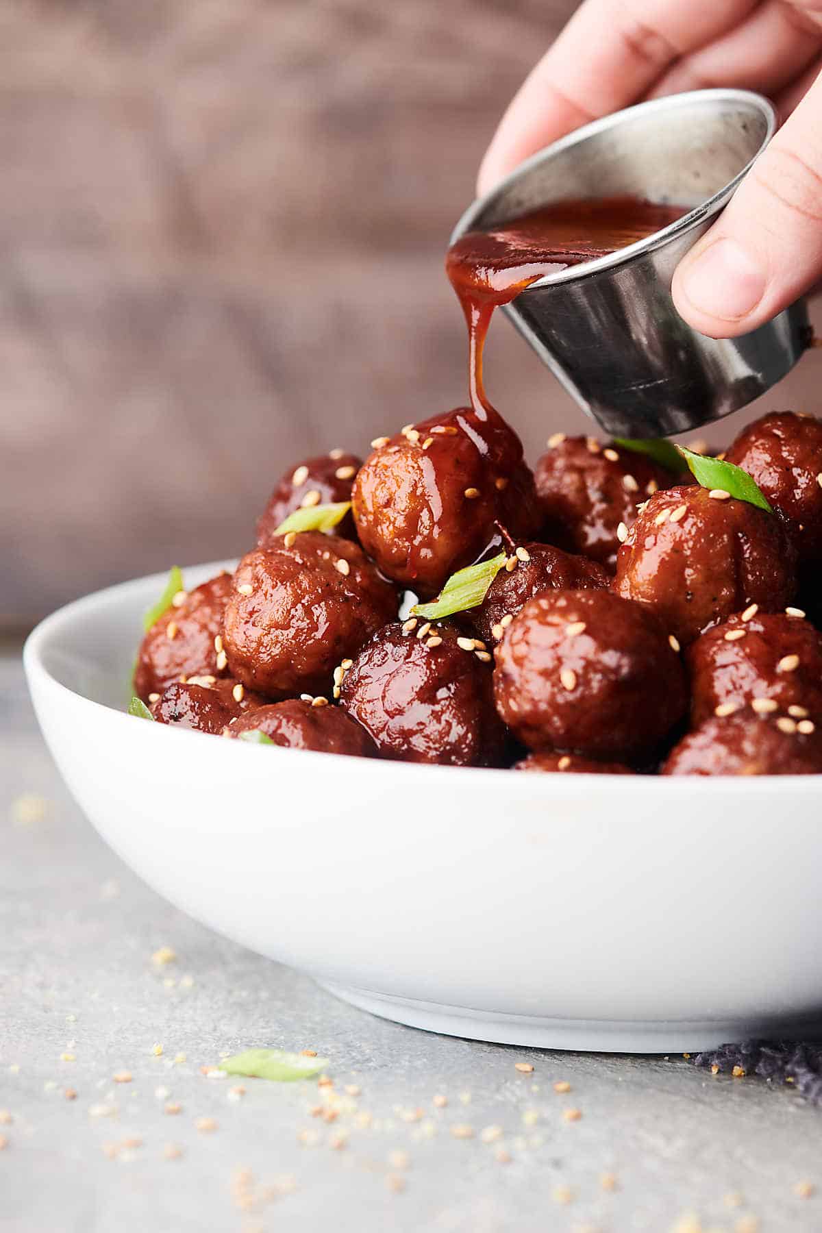 Crockpot Meatballs - 4-Ingredients and 5-Minute Prep!