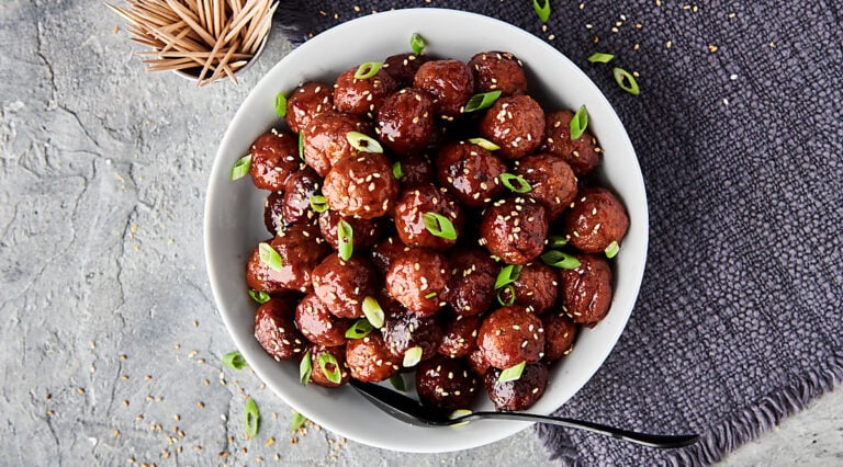 Crockpot Meatballs 4 Ingredients And 5 Minute Prep