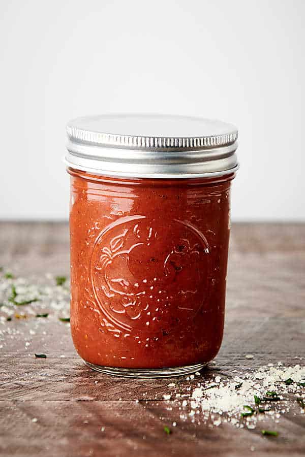 jar of pizza sauce