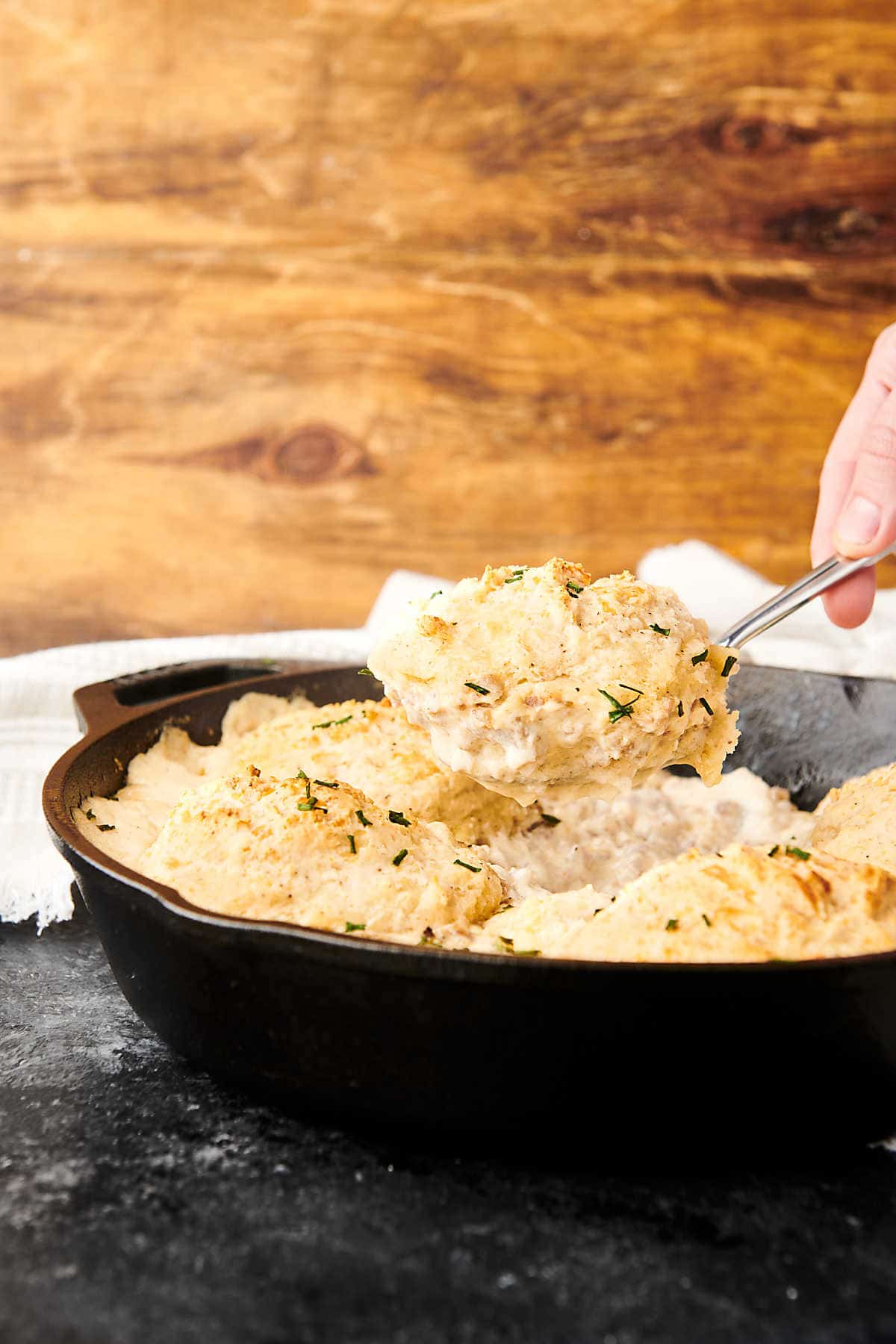 Sausage Gravy with Bisquick Biscuits 15Minute Prep!